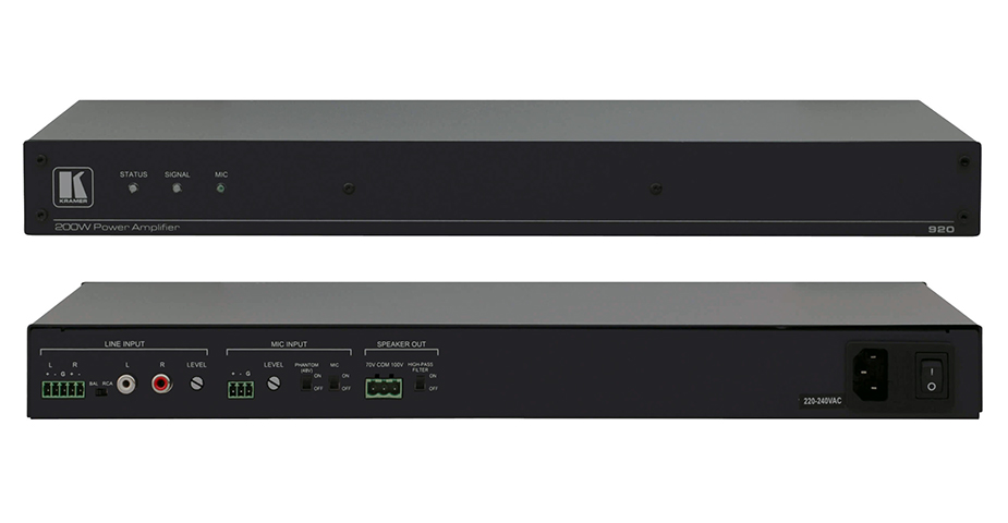 Kramer-920 power amfi