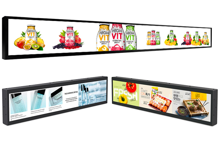 lcd shelf screens